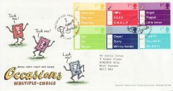 2003-02-04 Occasions Stamps Merry Hill FDC (80060)
