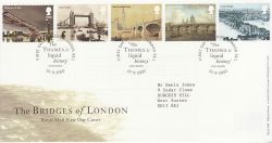 2002-09-10 Bridges of London London SE1 FDC (80063)