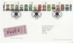 2001-05-15 Double Deckers Covent Garden WC2 FDC (80072)
