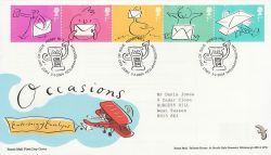 2004-02-03 Occasions Stamps Merry Hill FDC (80086)