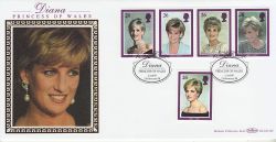1998-02-03 Diana Stamps Cardiff FDC (80120)