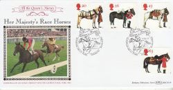1997-07-08 Queens Horses Stamps Windsor FDC (80135)