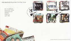 2007-01-09 The Beatles Stamps Liverpool FDC (80191)