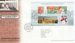 2007-04-23 Celebrating England M/S St Georges FDC (80197)