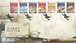 2007-07-17 Harry Potter Stamps Broom FDC (80201)