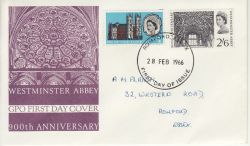 1966-02-28 Westminster Abbey Romford FDI (80247)
