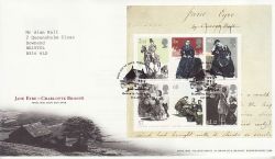 2005-02-24 Jane Eyre Stamps M/S Haworth FDC (80330)