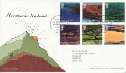 2004-03-16 Northern Ireland Stamps Enniskillen FDC (80345)