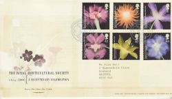 2004-05-25 Horticultural Society Stamps Wisley FDC (80358)