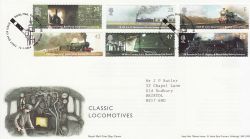 2004-01-13 Classic Locomotives Stamps T/House FDC (80454)