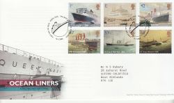 2004-04-13 Ocean Liners Stamps T/House FDC (80474)