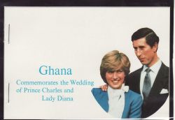 1981 Ghana Royal Wedding Booklet (80492)