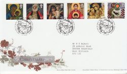 2005-11-01 Christmas Stamps T/House FDC (80512)