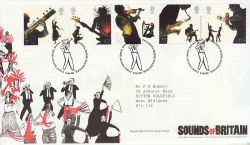 2006-10-03 Sounds Of Britain Stamps T/House FDC (80545)