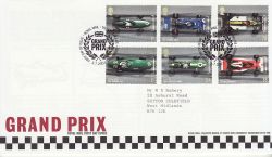 2007-07-03 Grand Prix Stamps T/House FDC (80558)