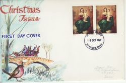 1967-10-18 Christmas Stamps Romford FDC (80619)