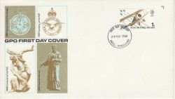 1968-05-29 Royal Air Force Stamp Hull FDC (80622)