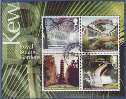 2009-05-19 Kew Gardens Stamps M/Sheet Used (80635)