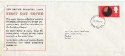 1967-09-19 New British Discovery Stamp London FDC (80637)