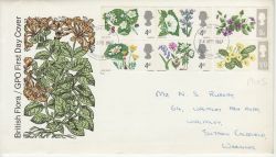 1967-04-24 British Flowers Stamps Phos London FDC (80665)