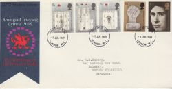 1969-07-01 Investiture Prince of Wales London FDC (80668)