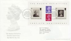 2007-06-05 The Machin Definitives M/S T/House FDC (80708)