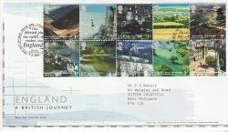 2006-02-07 England A British Journey T/House FDC (80715)
