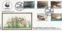 1992-01-14 Wintertime Stamps Godalming FDC (80736)