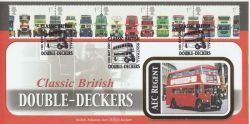 2001-05-15 Double Decker Buses Southall FDC (80844)