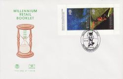 2000-05-26 Retail Booklet Stamps Leicester FDC (80855)
