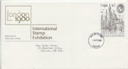 1980-04-09 London Stamp Exhibition Chester FDC (80909)