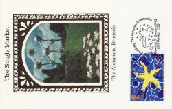 1992-10-13 European Market London SW1 Card FDC (80987)