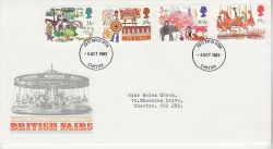 1983-10-05 British Fairs Stamps Chester FDC (81005)