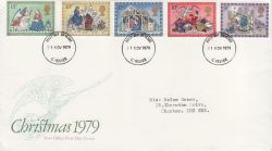 1979-11-21 Christmas Stamps Chester FDC (81034)