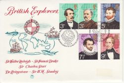 1973-04-18 British Explorers Stamps Bureau FDC (81164)
