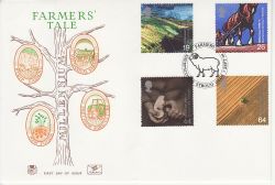 1999-09-07 Farmers Tale Stamps Sheepscombe FDC (81165)