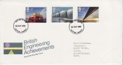 1983-05-25 British Engineering Stamps Sutton FDC (81210)