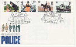 1979-09-26 Police Stamps London E16 FDC (81292)