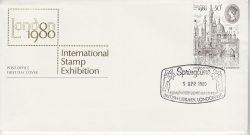 1980-04-09 London Stamp Exhibition London WC FDC (81296)