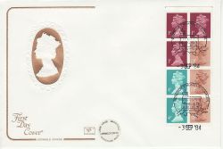 1984-09-03 50p Definitive Booklet Stamps Windsor FDC (81365)