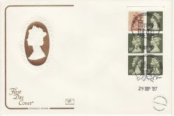 1987-09-29 Definitive Booklet Stamps Windsor FDC (81378)