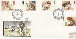 1984-11-20 Christmas Stamps Holy Island FDC (81476)