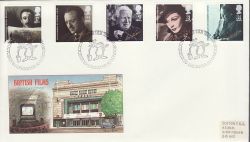 1985-10-08 British Films Stamps London WC2 FDC (81493)