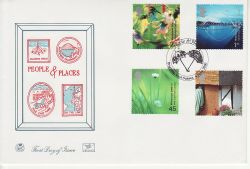 2000-06-06 People and Place Stamps Brighton FDC (81507)