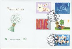 2002-03-05 Occasions Greetings Stamps Love Lane FDC (81518)