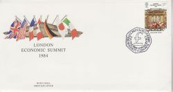 1984-06-05 London Economic Summit London EC1 FDC (81531)