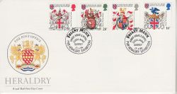 1984-01-17 Heraldry Stamps Friary Meux FDC (81532)