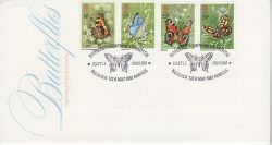 1981-05-13 Butterflies Stamps Norwich FDC (81540)
