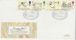 1988-09-06 Edward Lear Stamps London N7 FDC (81560)