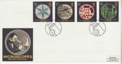 1989-09-05 Microscopes Stamps Bureau FDC (81562)
